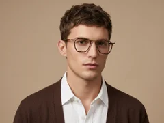 BS1913-0963_Tortoiseshell_Geometric_Titanium_Glasses-tryon_male