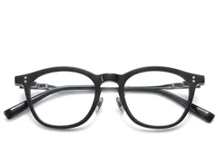 BS1913-0969_Black_Oval_Acetate_Glasses_front
