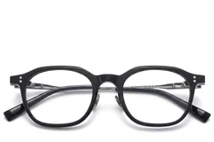 BS1913-0973_Black_Oval_Acetate_Glasses_front