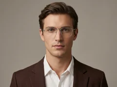 BS1913-0978_Silver_Semi-rimless_Titanium_Glasses-tryon_male