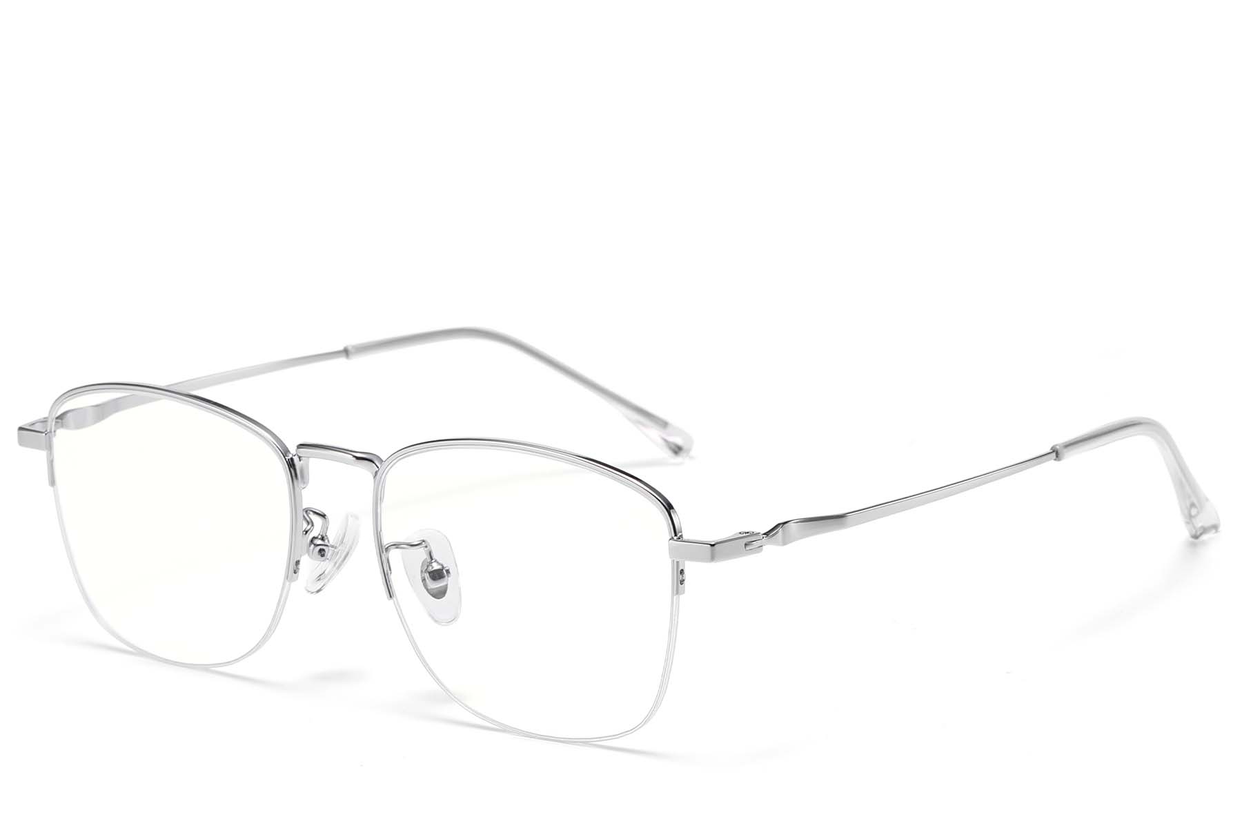 BS1913-0978_Silver_Semi-rimless_Titanium_Glasses_corner