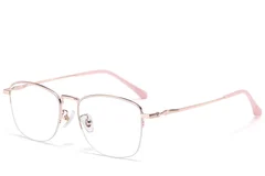 BS1913-0979_Pink_Semi-rimless_Titanium_Glasses_corner