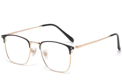 BS1913-0990_Golden_Rectangular_Titanium_Glasses_corner