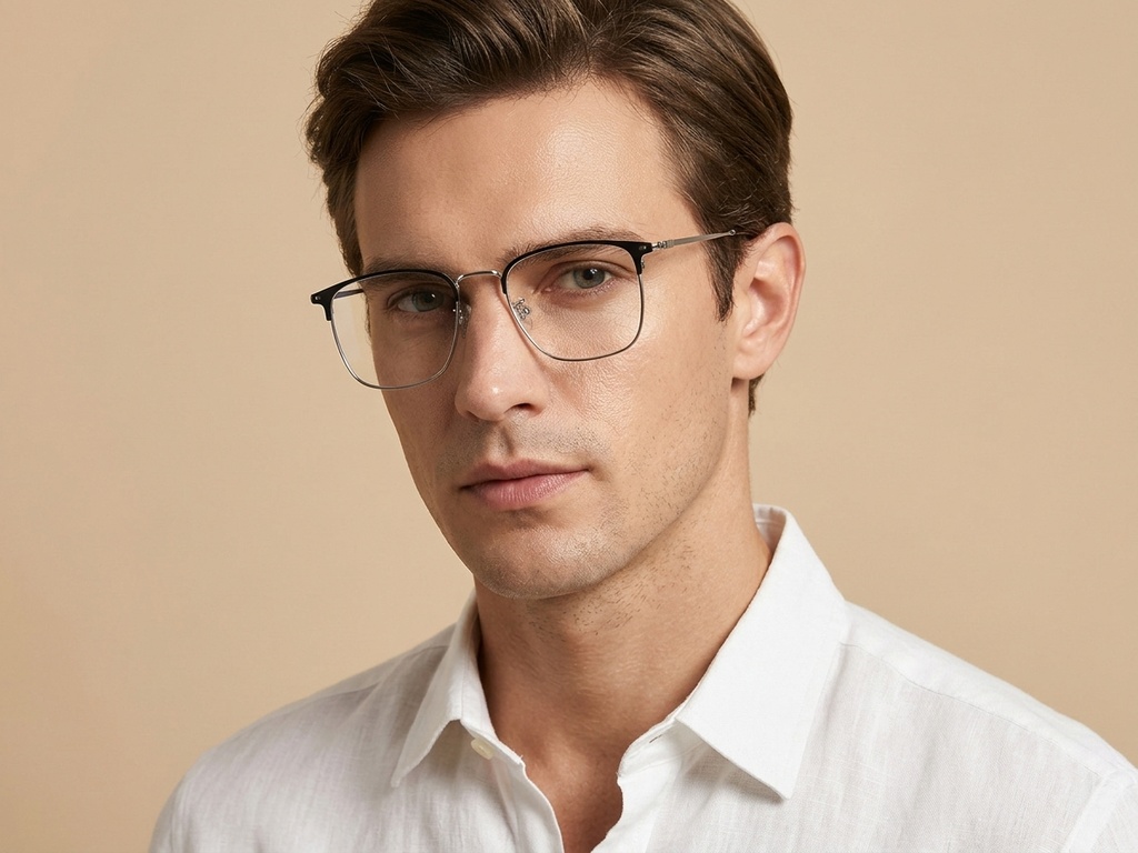 BS1913-0992_Silver_Rectangular_Titanium_Glasses-tryon_male