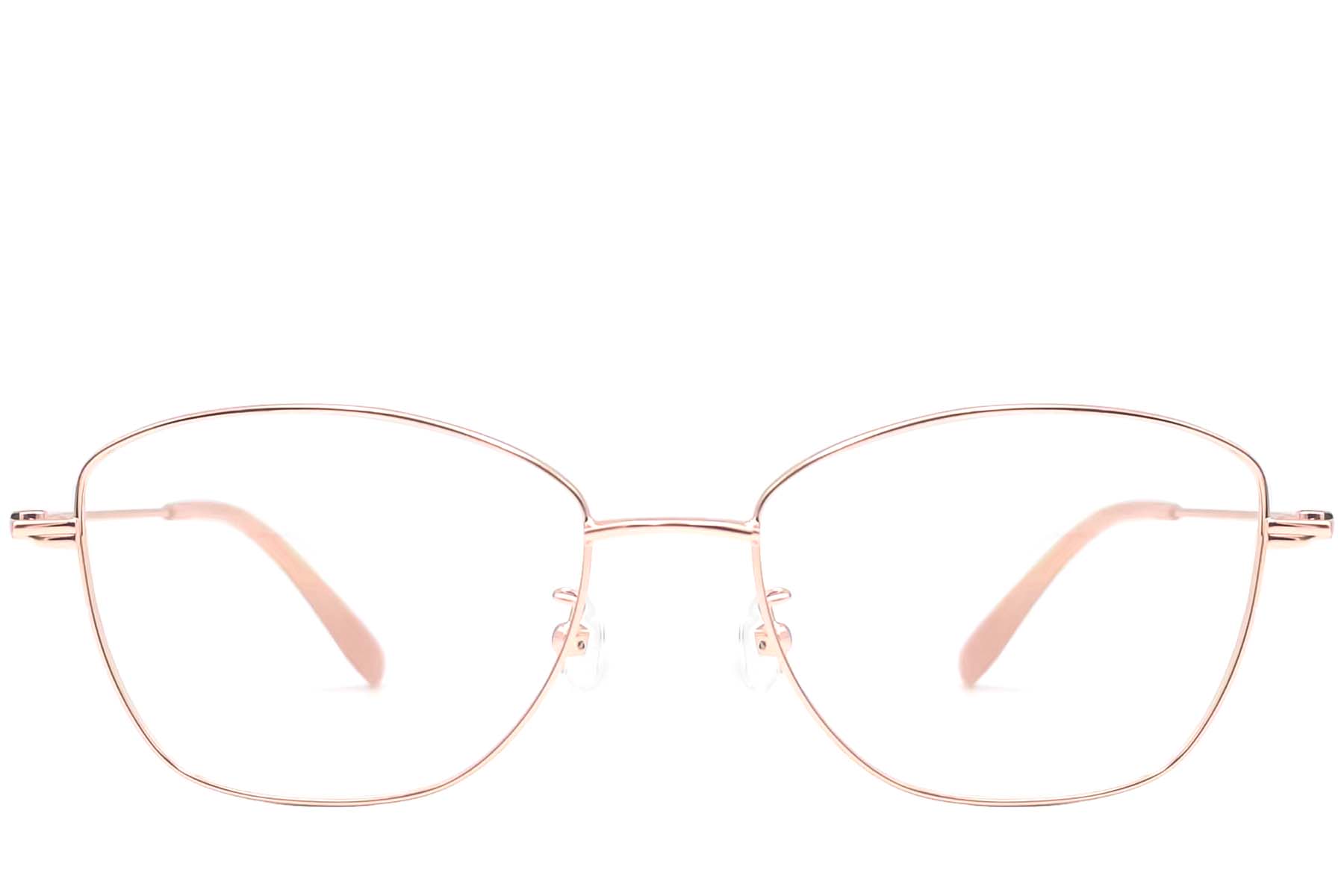 BS1924-0006_Golden_Butterfly_Metal_Glasses_front