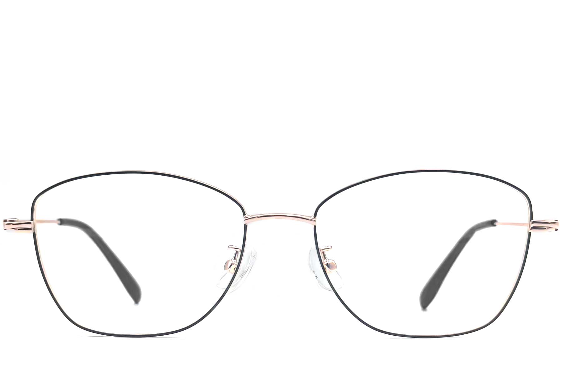 BS1924-0009_Golden_Butterfly_Metal_Glasses_front