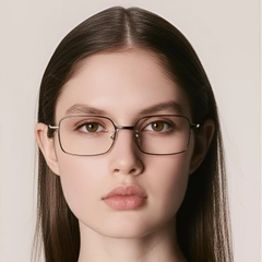 BS1924-0016_Silver_Rectangular_Metal_Glasses_model