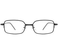 BS1924-0018_Black_Rectangular_Metal_Glasses_front