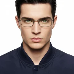 bs1924-0019_brown_rectangular_metal_glasses_model