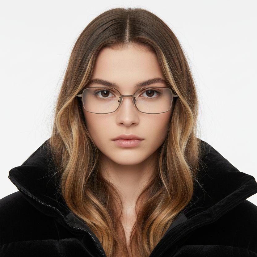 bs1924-0019_brown_rectangular_metal_glasses_model