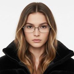 bs1924-0019_brown_rectangular_metal_glasses_model