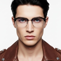 bs1924-0037_silver_semi-rimless_metal_glasses_model