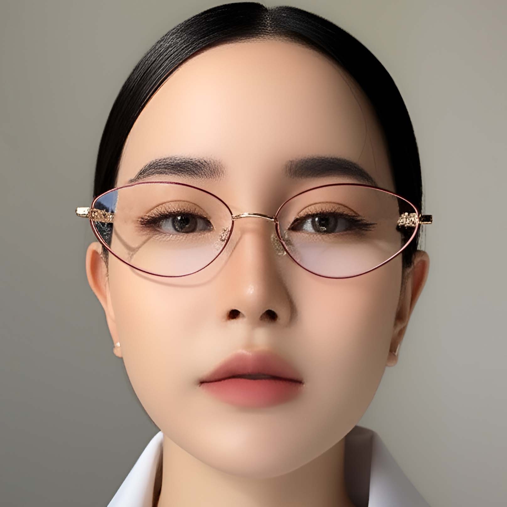 BS1924-0043_Red_Butterfly_Metal_Glasses_model