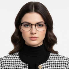 bs1924-0047_black_semi-rimless_metal_glasses_model