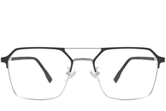 BS1924-0048_Silver_Aviator_Metal_Glasses_front