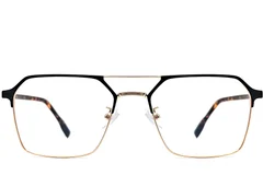 BS1924-0049_Golden_Aviator_Metal_Glasses_front