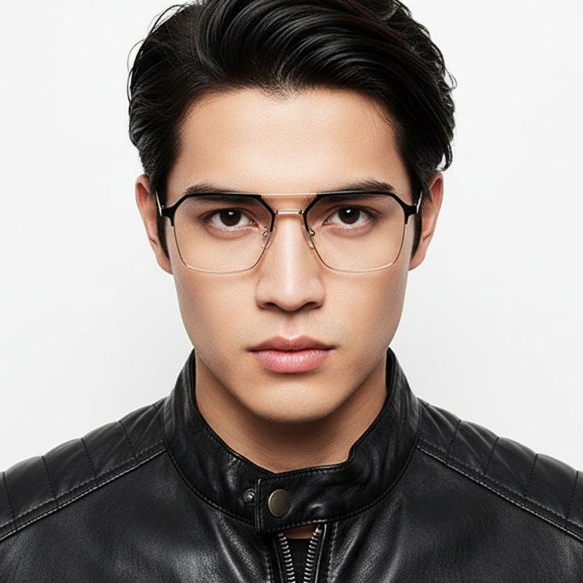 bs1924-0049_golden_aviator_metal_glasses_model