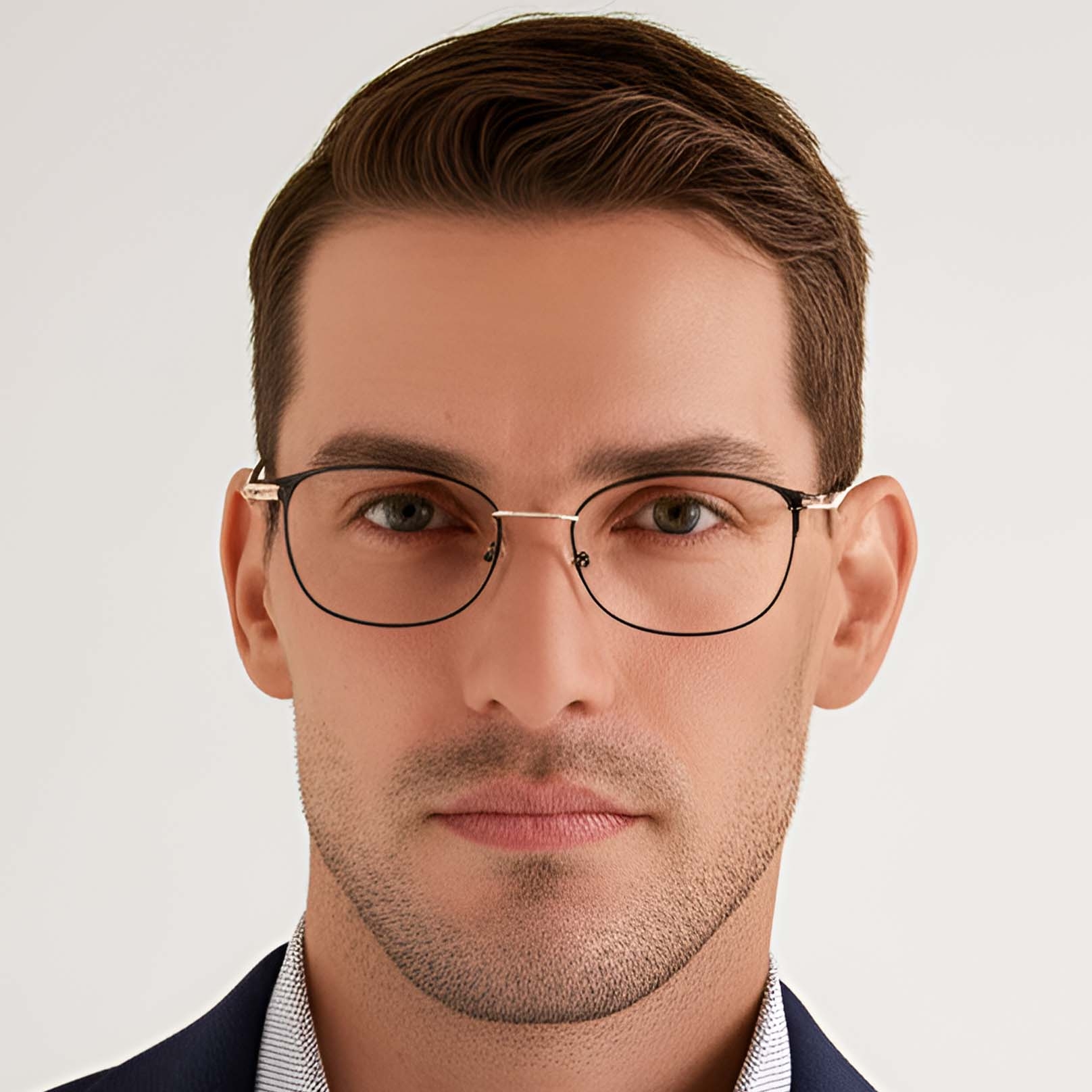 BS1924-0053_Golden_Butterfly_Metal_Glasses_model