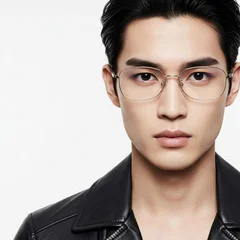 bs1924-0059_golden_rectangular_metal_glasses_model