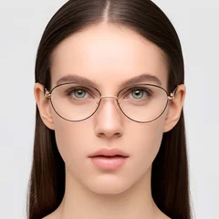 BS1924-0067_Black_Oval_Metal_Glasses_model