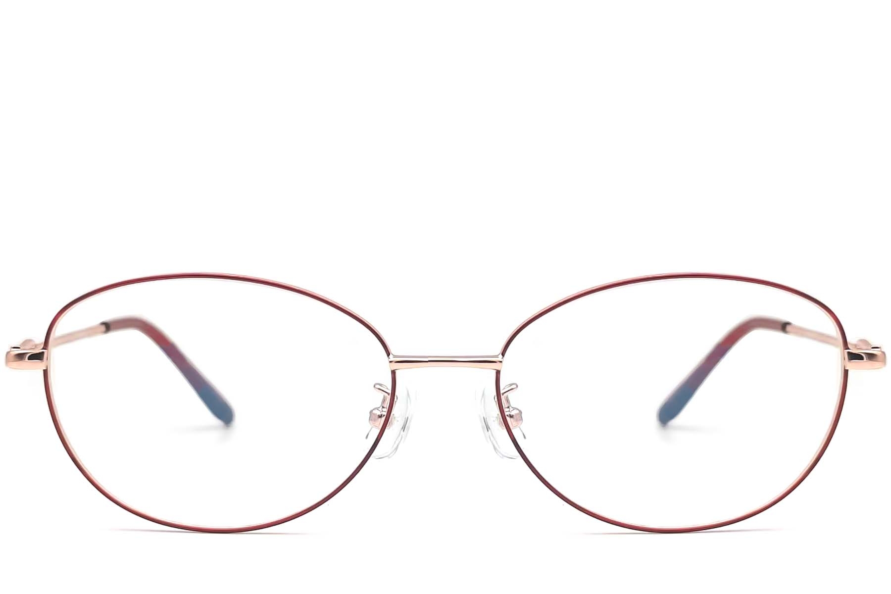 BS1924-0073_Red_Oval_Metal_Glasses_front