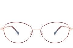 BS1924-0073_Red_Oval_Metal_Glasses_front