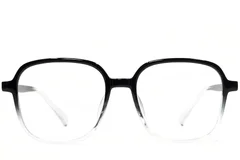 BS1924-0085_Black_Rectangular_TR90_Glasses_front