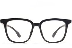 BS1924-0098_Black_Rectangular_TR90_Glasses_front