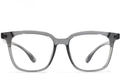 BS1924-0100_Grey_Rectangular_TR90_Glasses_front
