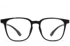BS1924-0114_Black_Rectangular_TR90_Glasses_front
