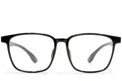 BS1924-0120_Black_Rectangular_TR90_Glasses_front