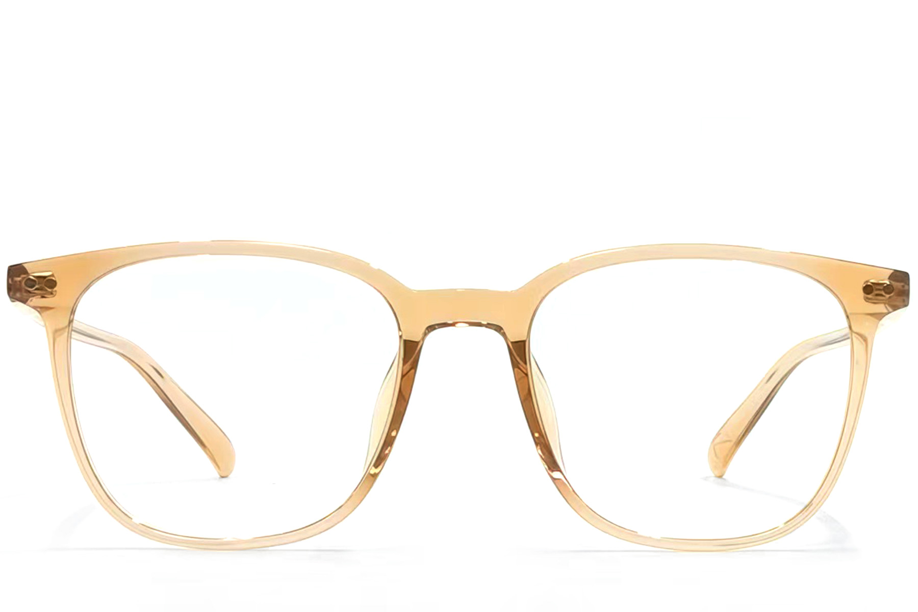 BS1924-0130_Yellow_Oval_TR90_Glasses_front