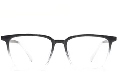 BS1924-0146_Black_Rectangular_TR90_Glasses_front