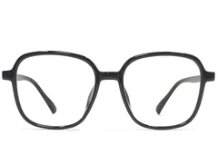BS1924-0147_Black_Rectangular_TR90_Glasses_front
