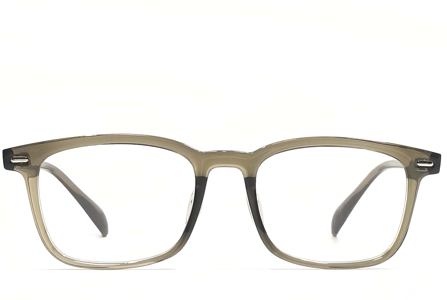 BS1924-0165_Green_Rectangular_TR90_Glasses_front