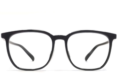 BS1924-0176_Black_Rectangular_TR90_Glasses_front