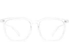 BS1924-0181_Transparent_Rectangular_TR90_Glasses_front