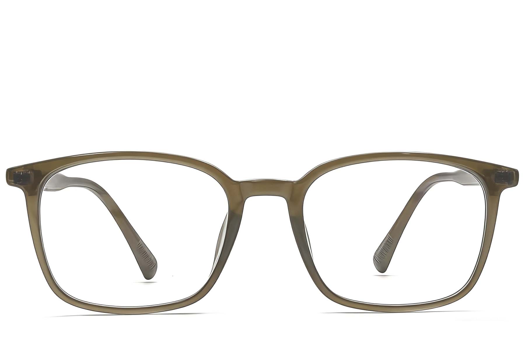 BS1924-0189_Green_Rectangular_TR90_Glasses_front