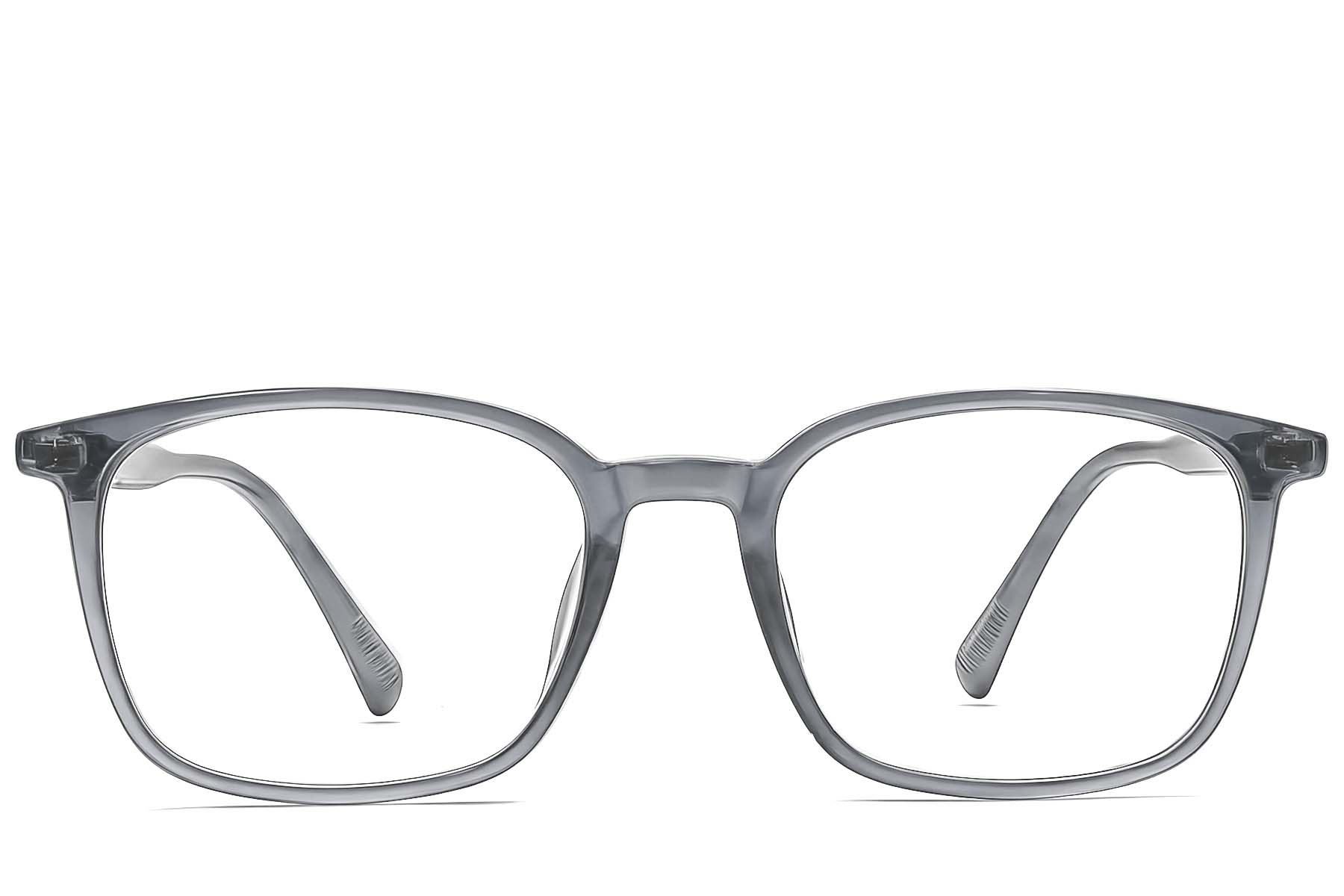 BS1924-0190_Grey_Rectangular_TR90_Glasses_front