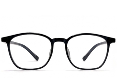 BS1924-0194_Black_Rectangular_TR90_Glasses_front