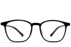 BS1924-0194_Black_Rectangular_TR90_Glasses_front