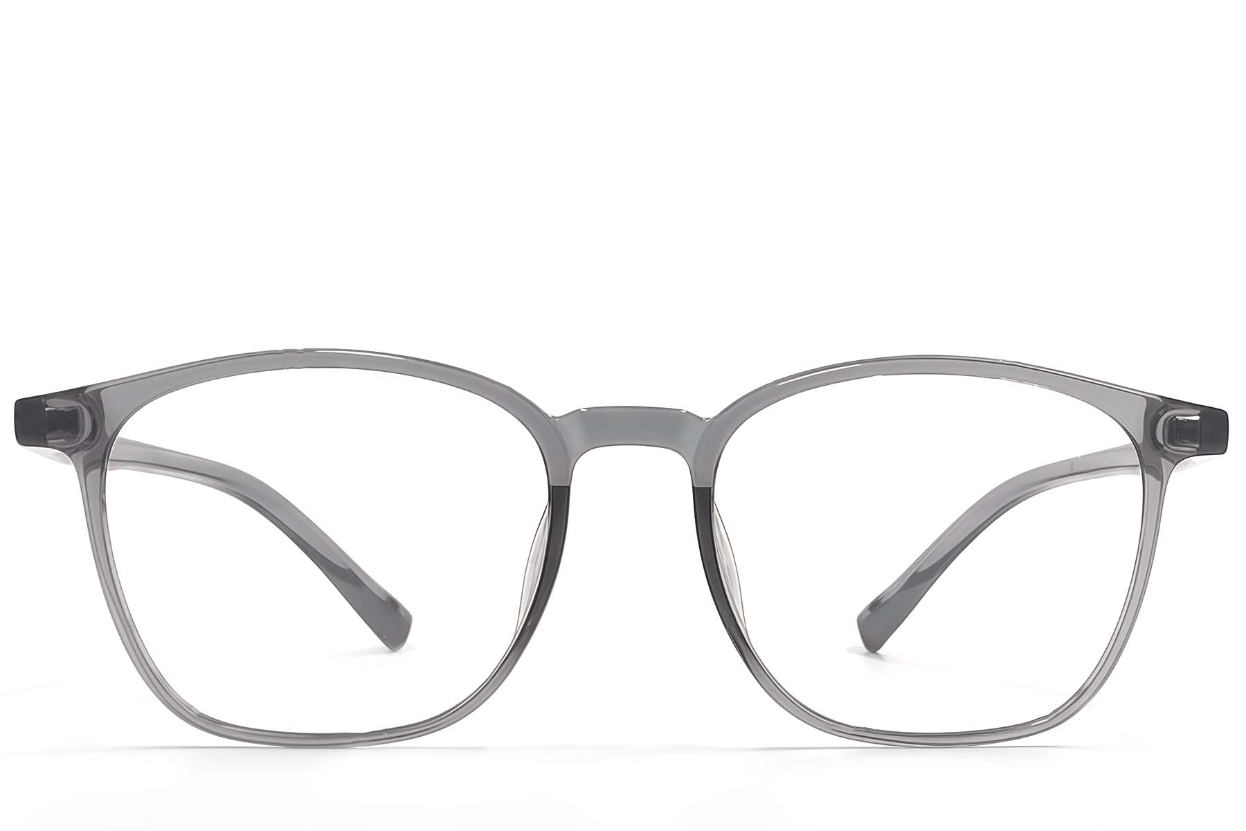 BS1924-0196_Grey_Rectangular_TR90_Glasses_front