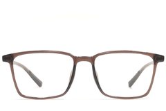 BS1924-0204_Brown_Rectangular_TR90_Glasses_front