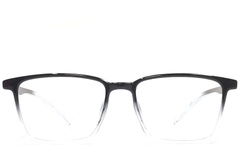 BS1924-0205_Black_Rectangular_TR90_Glasses_front