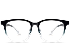 BS1924-0222_Black_Rectangular_TR90_Glasses_front