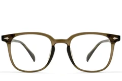 BS1924-0224_Green_Rectangular_TR90_Glasses_front