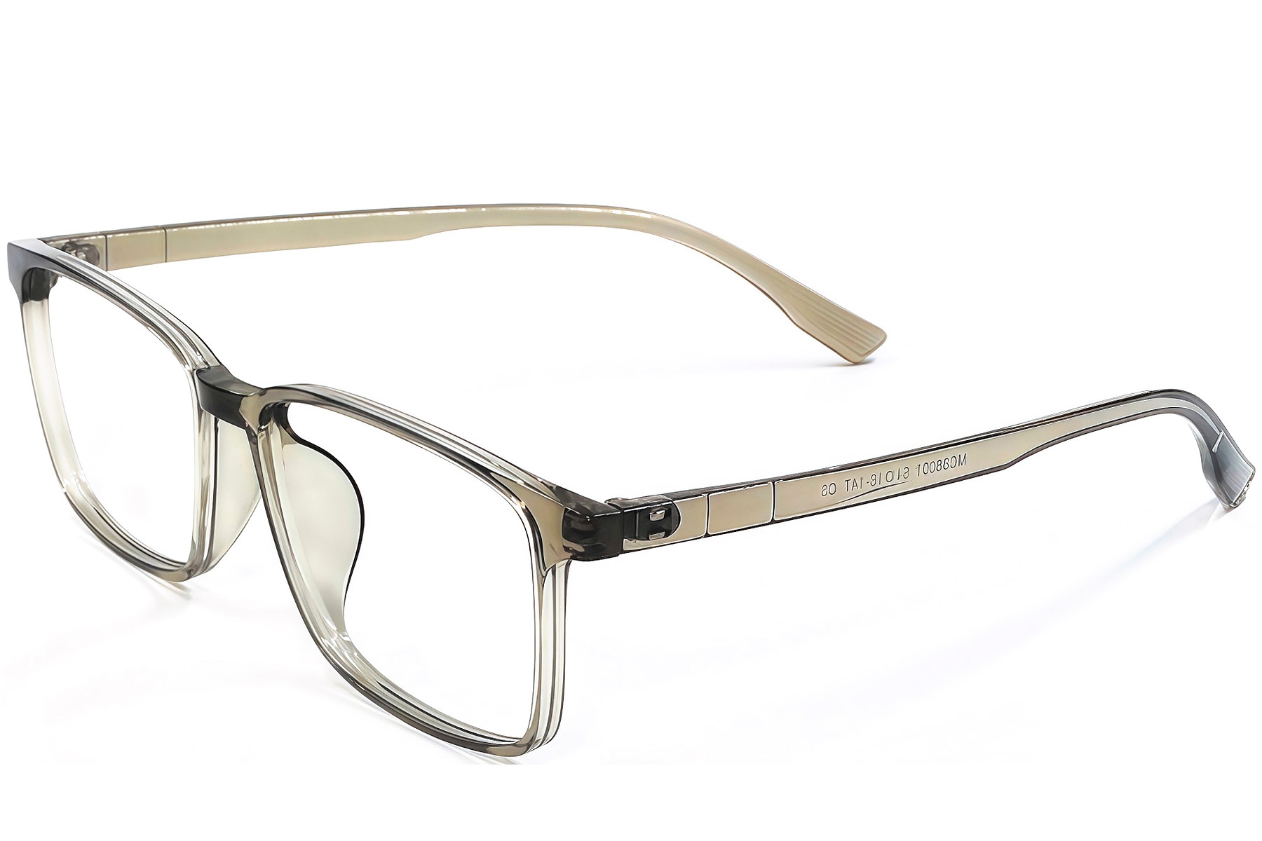 Rectangular Green TR90 Glasses #BS1924-0230