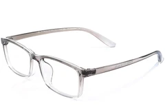 Rectangular Gray TR90 Glasses #BS1924-0233