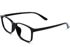 Lunettes rectangulaires noires TR90 #BS1924-0237