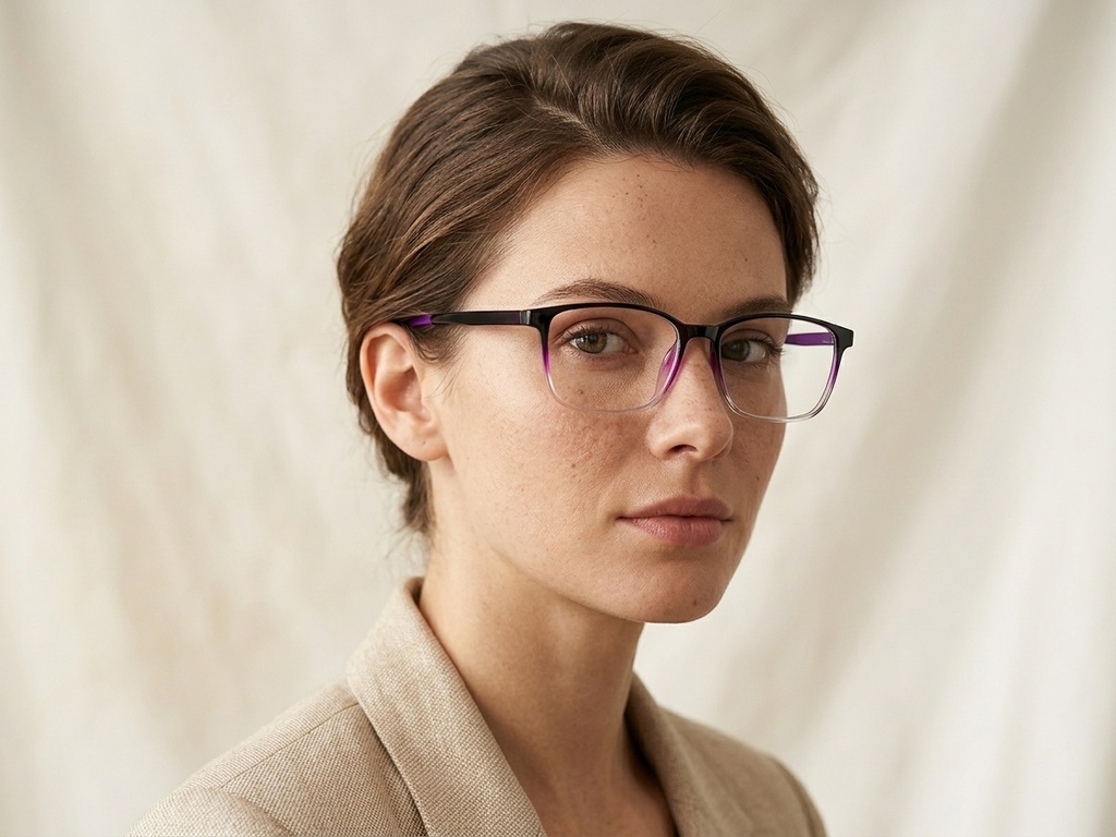 BS1924-0239_Purple_Rectangular_TR90_Glasses-tryon_female